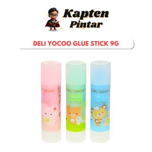 Deli YOCOO Glue Stick 9g - Ideal for School, Office, and Craft Projects