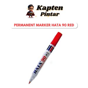 Permanent Marker HATA 90 Red