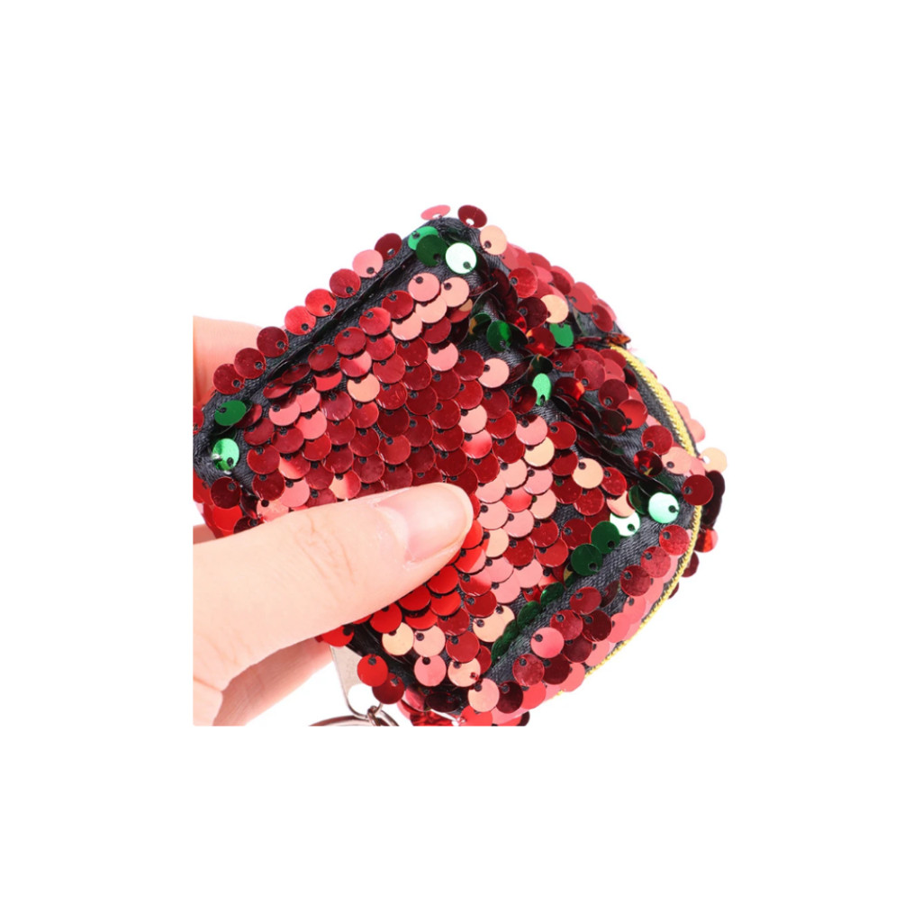 Coin Bag Change Color Sequins Mini Case Pouch - Image 2