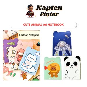 Cute Animal A6 Notebook