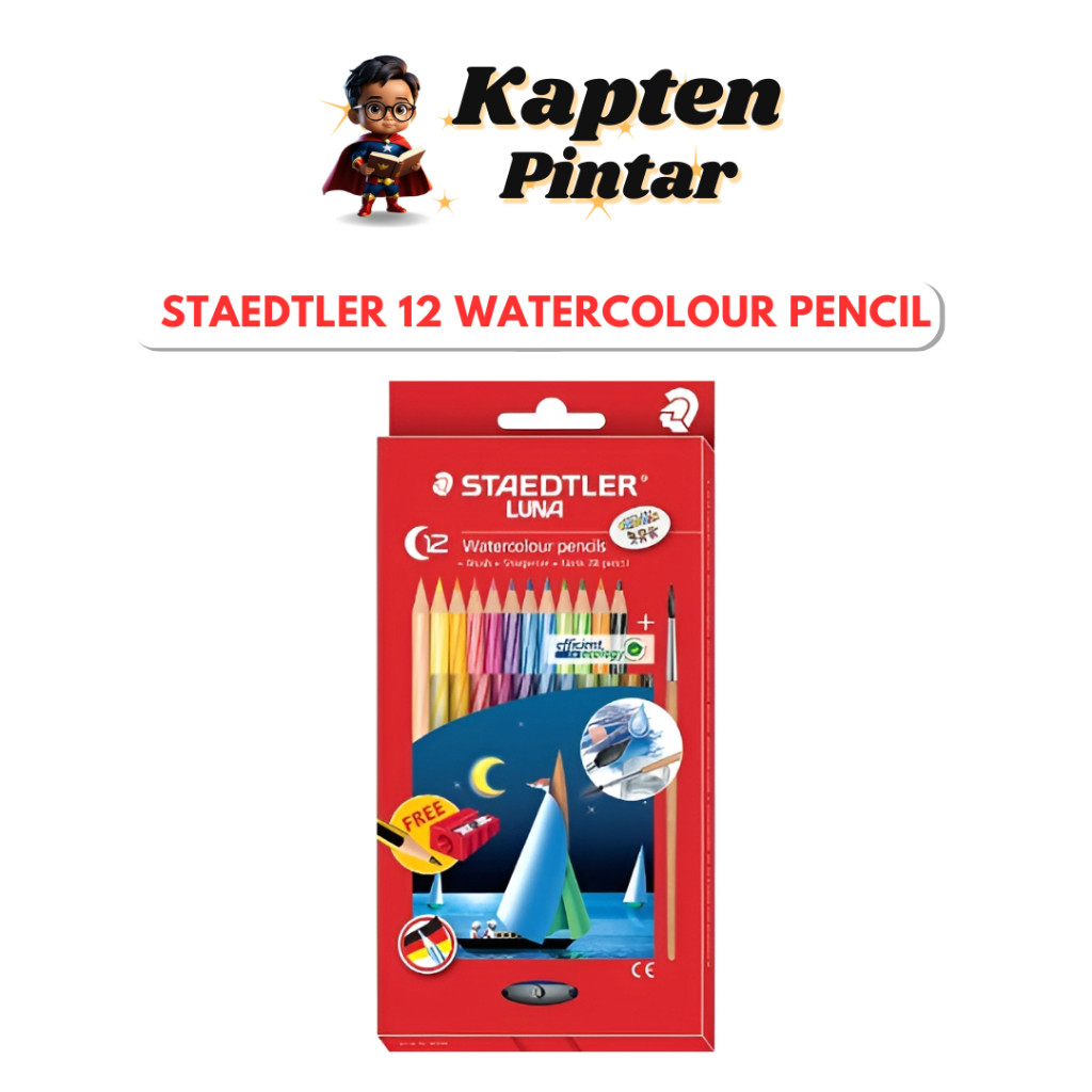 STAEDTLER Luna 12 watercolor pen (box)