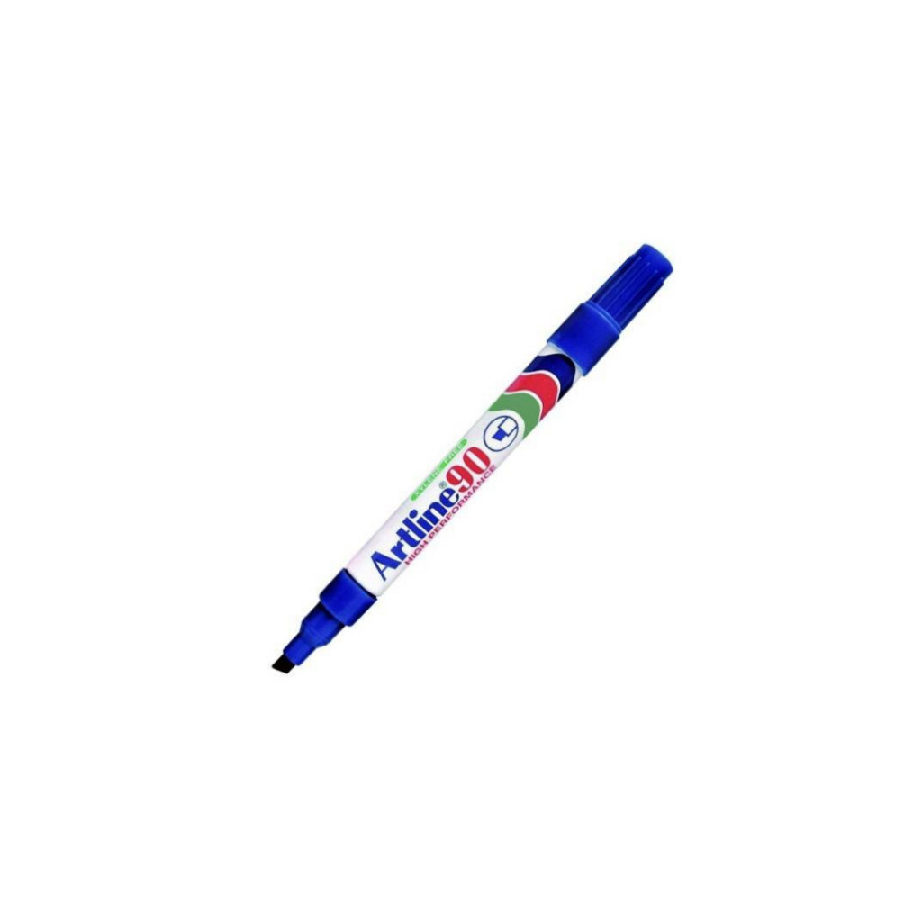 Artline 90 Permanent Marker 2.5mm Blue - Image 2