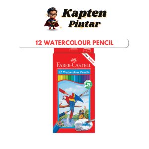 Faber Castell 12 watercolour pencil  (box)