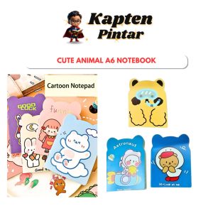 Cute Animal A6 Notebook