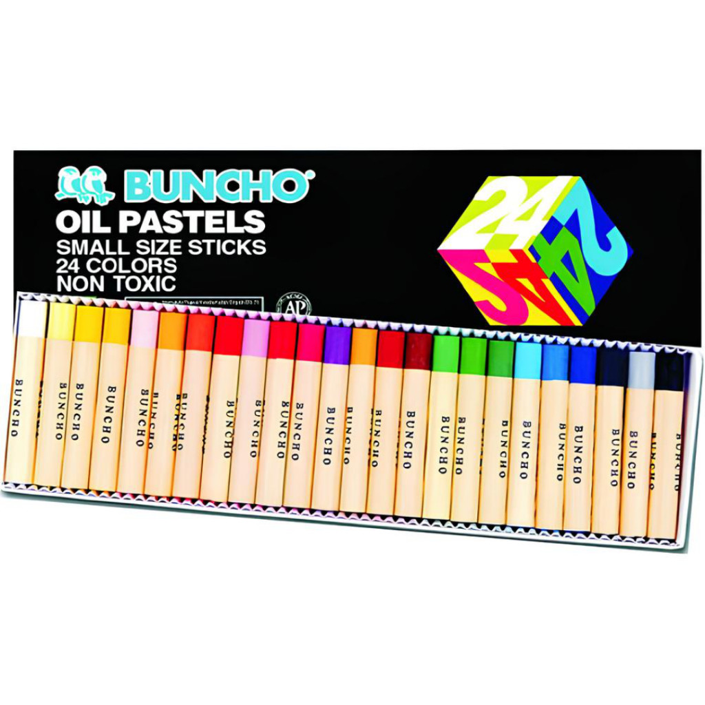 BUNCHO Oil Pastels 24 Colors Crayons - Image 4