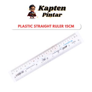 Plastic Straight Ruler 15cm