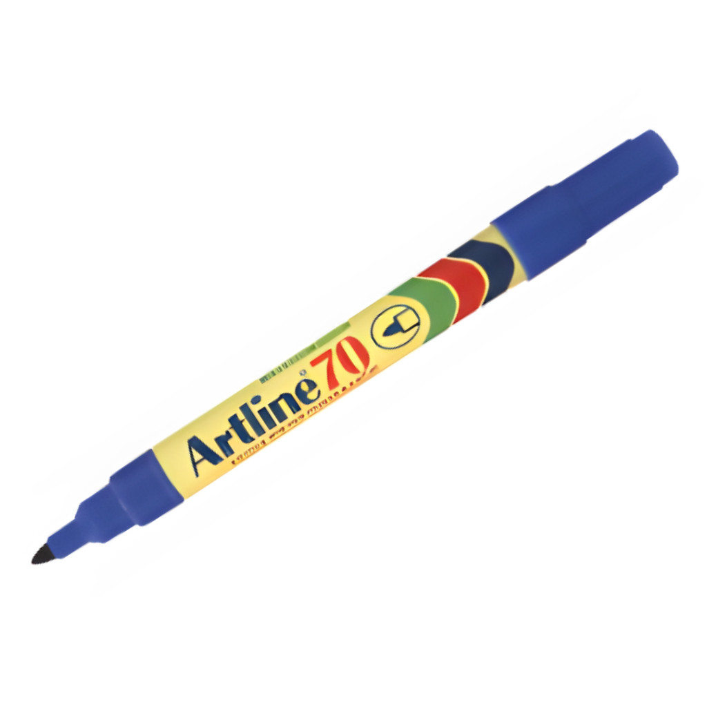 Artline 70 Permanent Marker Blue - Image 2
