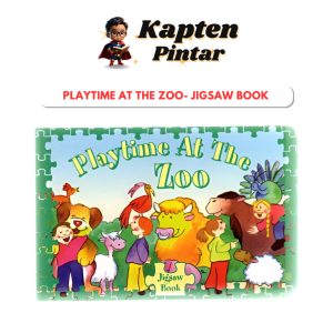 Playtime At the Zoo- Jigsaw Book