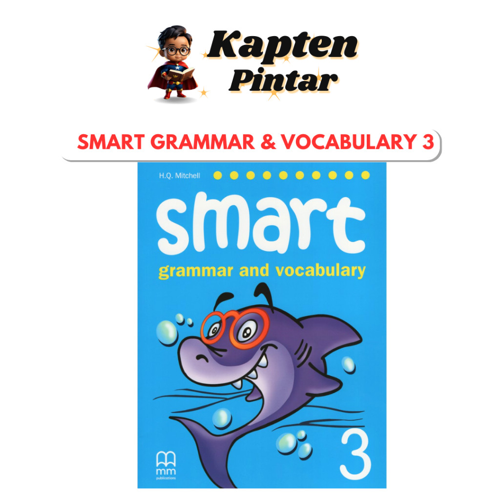 SMART GRAMMAR & VOCABULARY Book 3 |Vocabulary practice | Grammar boxes | Colourful and amusing illustrations | Revison u