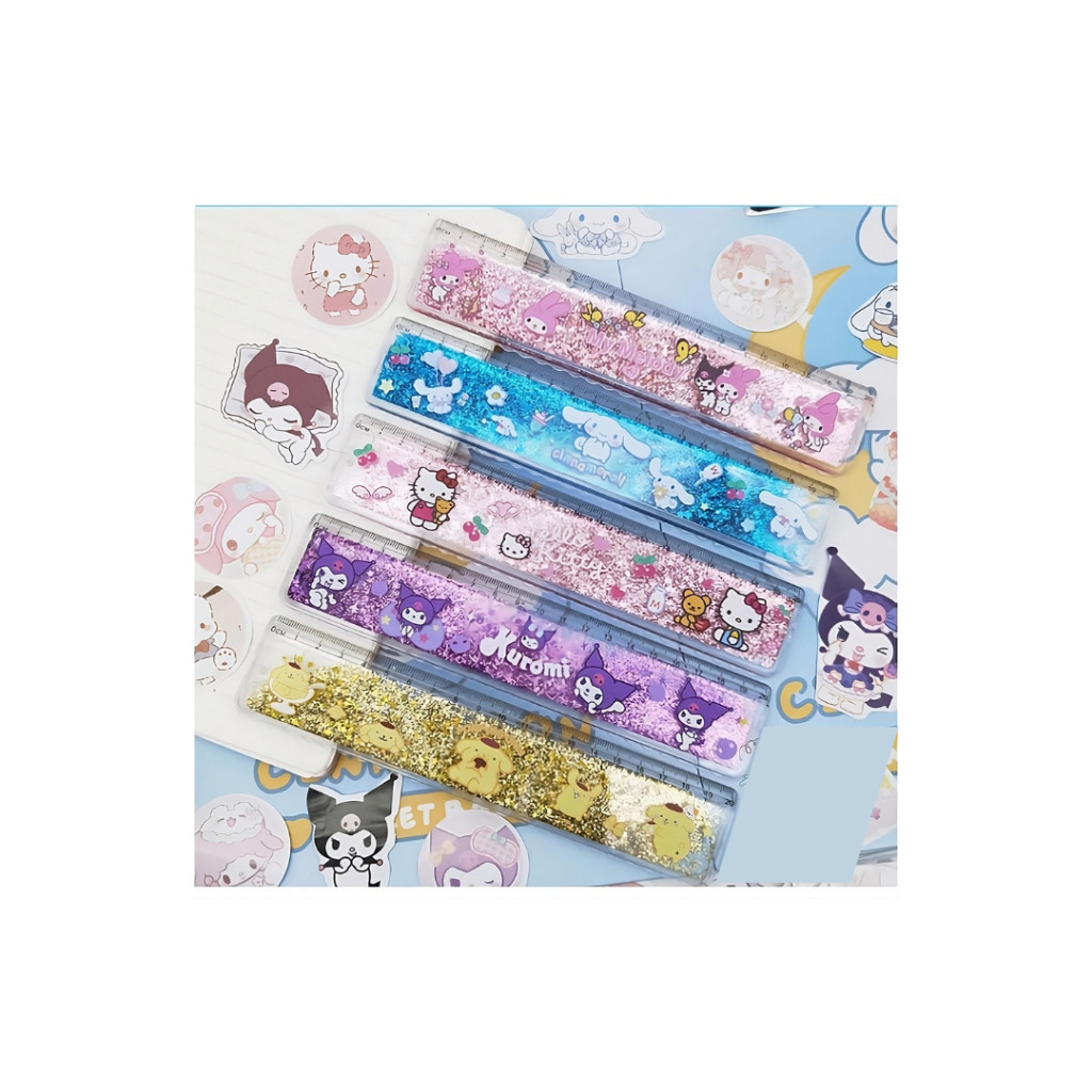 Sanrio Series Gull Quicksand Ruler Creative Cartoon Cute - Image 4