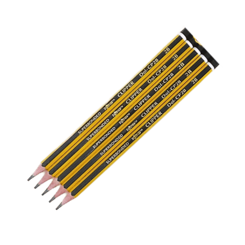 Dolphin Clippers 2B Pencil Value Pack 12pcs/box - Image 3