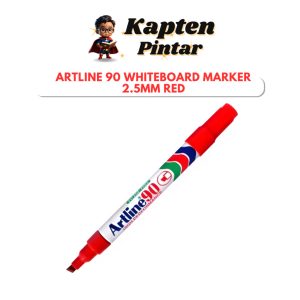 Artline 90 whiteboard marker 2.5mm Red