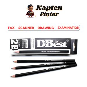 DBest  Black lead pencil 2B Art No6930 (Box)
