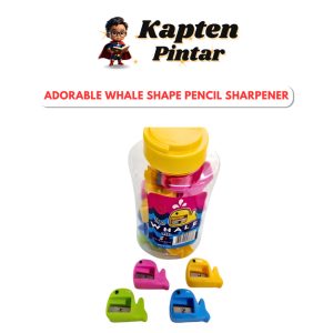 Adorable Whale Shape Pencil Sharpener