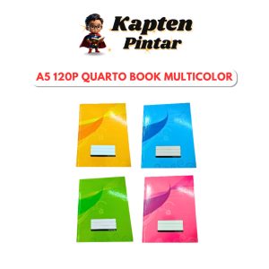 A5 120p quarto book MultiColor