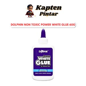 DOLPHIN Non Toxic Power White Glue 60g