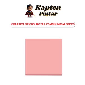 Pink Sticky Note 50 page 70cmx 70cm for Student Working Useful Office stuff