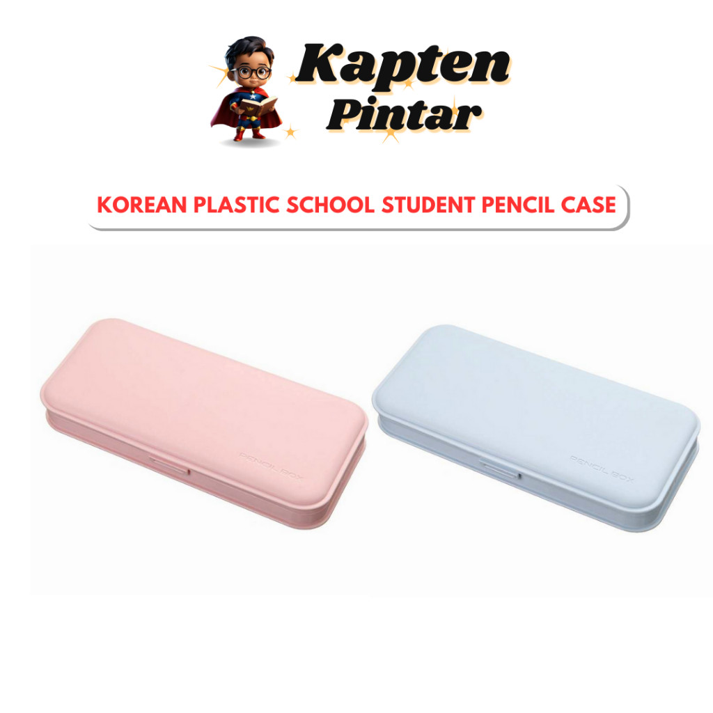 Colorful Plastic Pencil Boxes Macaron Pencil Boxes for School
