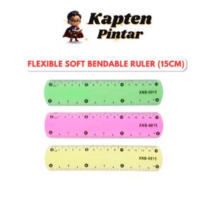 Flexible Soft Bendable Ruler (15cm)