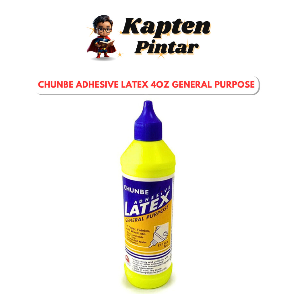 Chunbe Adhesive Latex 4oz General Purpose LT1121