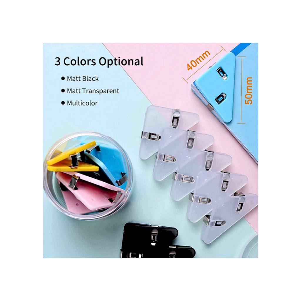 Paper Clamp Binder Clips Colored Multifunction Easel Binder - Image 3