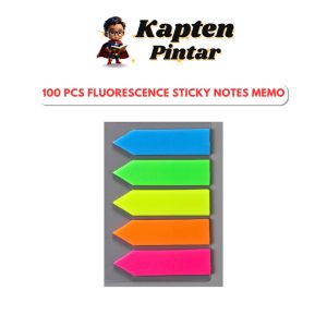Arrow Sticky Note 5-colour Memo Student Working Office Stuff