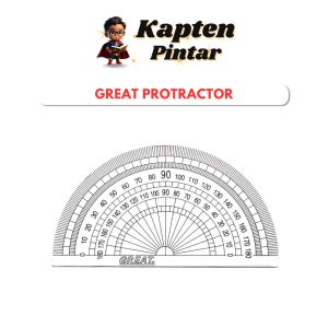 GREAT Protractor Transparent (Piece)