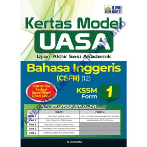 KERTAS MODEL UASA | BAHASA INGGERIS